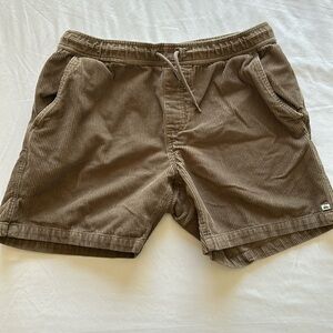 2 Pair Size 34 Corduroy Men’s Shorts